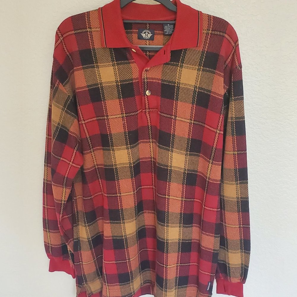 Men's Dockers, 100% Cotton, Long-Sleeved Shirt, Size S